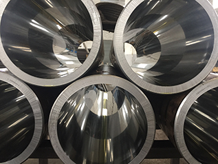 Skived tubes for hydraulic cylinders